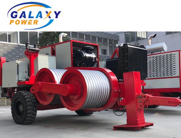9Ton Hydraulic Puller Machine Transmission Line Equipment