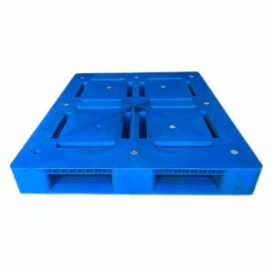 China HDPE Solid Top Plastic Pallets Blue 48*40IN factory