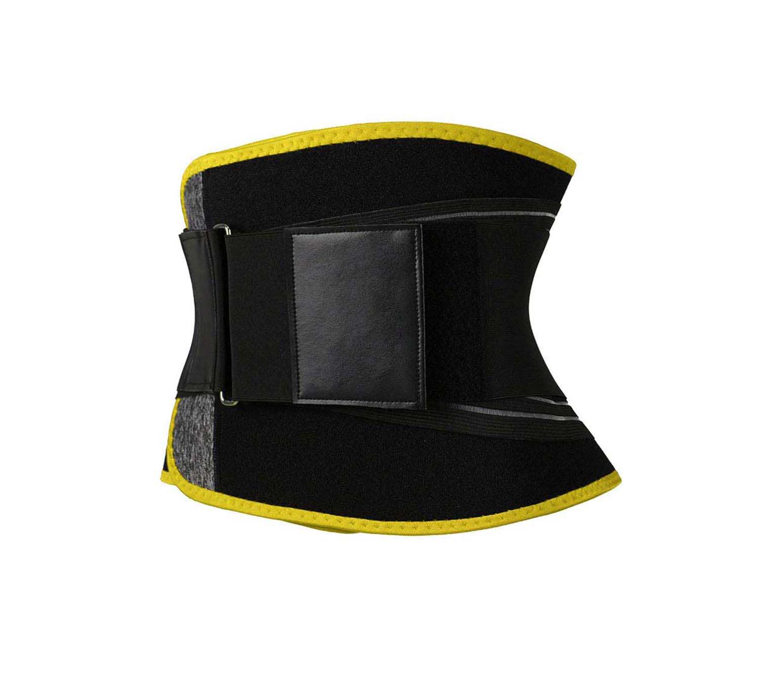 yellow Leather Belt Neoprene Sweat