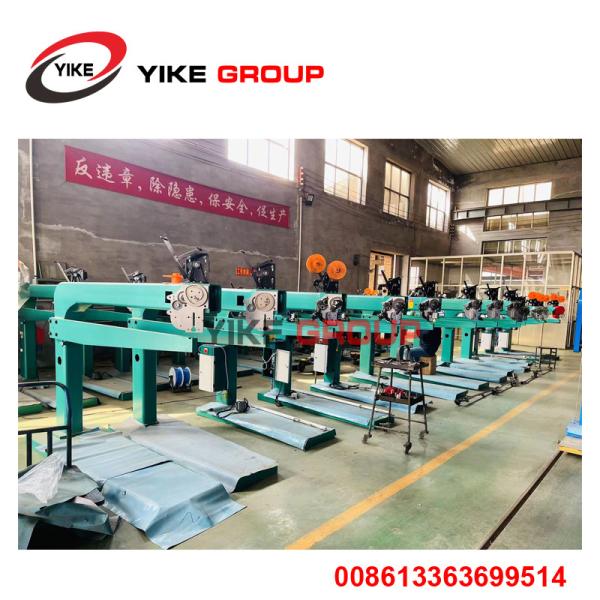 China Double Servo Motor Corrugated Box Stitching Machine , Manual Nail Box Machine factory