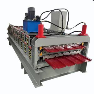 China Automated PPGI material Double Layer Roll Forming Machine Color Steel Tile Making Machine on sale China Automated PPGI material Double Layer Roll Forming Machine Color Steel Tile Making Machine on sale