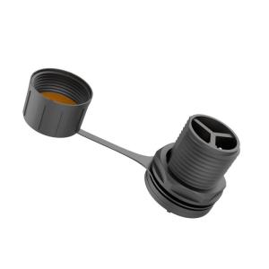 China M25 3 Core Waterproof Circular Wire Connector Female Micro Inverter Connector factory