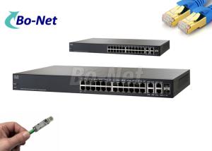 China SG300 28PP K9 CN Cisco Stackable Switches / Store And Forward Cisco SG300 Switch factory
