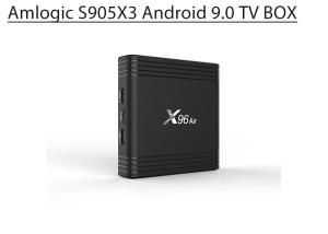 China New Arrival Amlogic S905X3 TV Box X96 Air 2gb/4gb ram 16gb/32gb/64gb rom Android9.0 Streaming Set Top Box factory