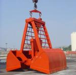 Single Rope Double Lobe Wireless Clamshell Grab Bucket For Ship 0.5m3~30m3