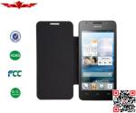 Hot Selling Import PU Material PU Flip Leather Cover Case For Huawei Ascend G525