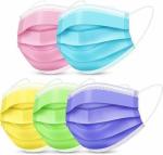 Adult Breathable Soft Comfortable 3 Ply Disposable Face Mask With Earloop 14.5*9