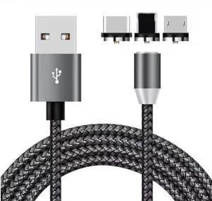 China USB Magnetic Charging Cables Multi Colored Compact Design For Cell Phone factory