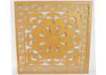 Mortar resistant Aluminum Wall Panels / Art Flowers Carved Decoration Panel