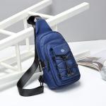 ODM OEM Oxford Textile Sports Crossbody Chest Sling Bags 18*9*28cm