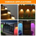 125g NI-MH Battery Solar Fence Light Sustainable and Dependable for Solar Panel