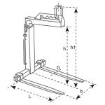 CK Series Crane Forks 1 Ton- 5 Ton
