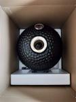 Black Charcoal BBQ Mini 31.8cm Ceramic Kamado Grill