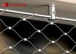 SS316 Ferrule Diamond Flexible Inox Stainless Steel Wire Cable Net Rope Mesh