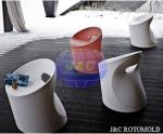 Roto Molding For LLDPE Modern Leisure Stool , Rotational Molding Manufacturers