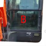 DX70 DH130 DH170 DOOSAN Glass Front Down Position B Windshield