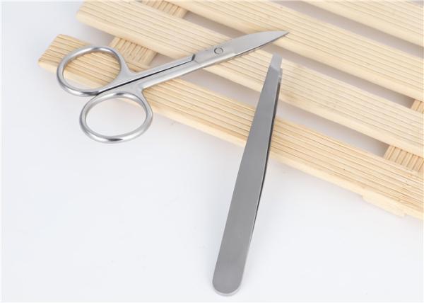 Durable Tattoo Accessories , Stainless Steel Sliver Scissors For Permanent