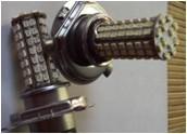China H4/H7/H8/H11/9004/9005/9006-96SMD-1210Five colors(red/yellow/blue/green/white) factory