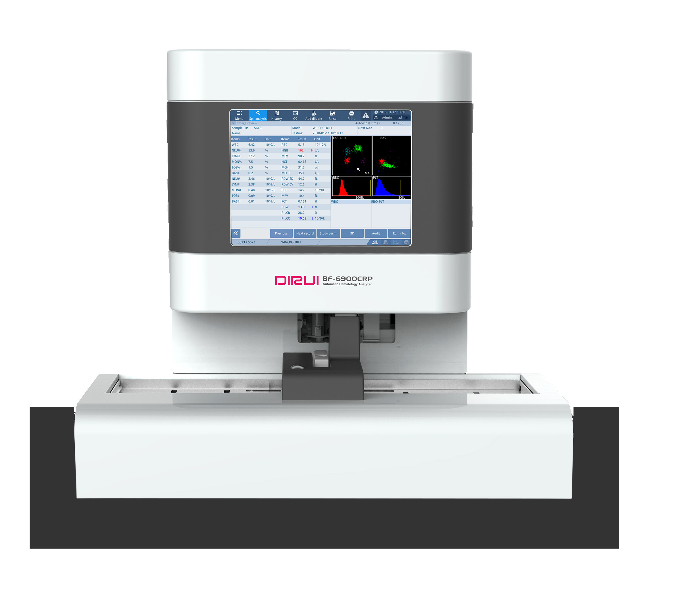 CLIA Laboratory Medical Equipment GH Chemiluminescence Immunoassay Machine