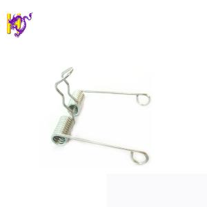 China Industrial Carbon Steel Double Torsion Springs With Nickel Plating factory