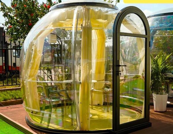 Fashion Bubble Glass Dome House Event Party Tent Pc Dome Hotel Polycarbonate