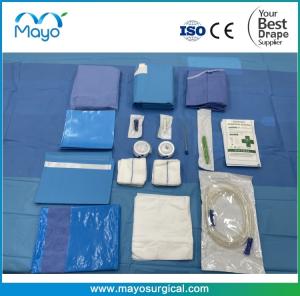China EO Gas Sterile Disposable Implantology Oral Drape Kits Customized Size factory