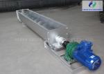 Shaft Type Feed Screw Conveyor For Coal Cement Sand Gravel Wear Resistance