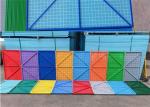 Fireproof Punching Movable Perimeter Safety Screens For Building Site