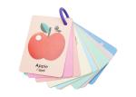 Hardboard Paired Children'S Learning Flash Cards Activity Games For Nursery