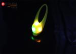 Durable Safety Pendant Blinker Paw Shaped Dog LED Light Red / Green / Blue
