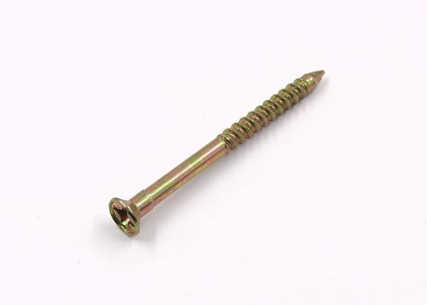 Pozidrive Flat Cap Head Nails Screw Mild Steel Material Used With Plastic