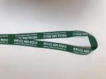 Customed Promotion Silk Screen Lanyards with Neck strap / Nylon id badge lanyard