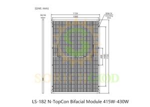 China 415W Monocrystalline Silicon Panels For Ground Mounted Residential Solar Systems factory