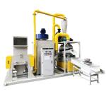 95kW Power Used Copper Granular Cable Wire Chopping Metal Shredder Recycling