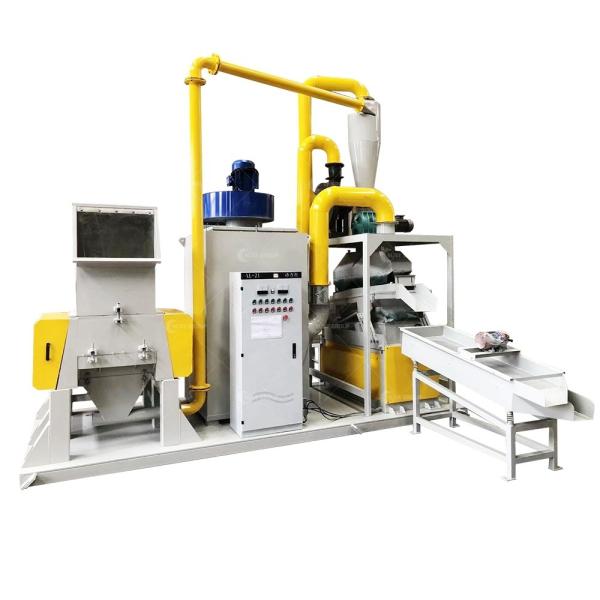 100-1000kg Capacity Scrap Copper Cable Recycling Machine For Copper Plastic