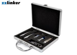 China High Speed Dental Turbine Handpiece With LED Light In Metal Box 23 * 19 * 6cm factory