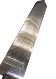 China 2100mm Tungsten Carbide Corrugated Roller factory