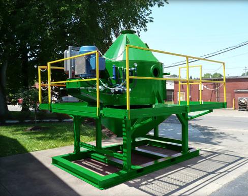 900R/Min Large Capacity Vertical Cutting Dryer for Drilling Waste Management