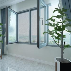 China American Style Modern Design Aluminium Casement Windows For Residential And Commercial factory