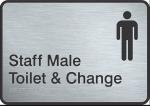 Hotel Toilet Custom Stainless Steel Signs All Sizes Available T19001 Certified