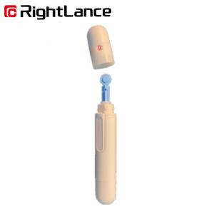 China White Painless Lancing Device 100mm Reusable Blood Sugar Monitor Lancet Glucose Test factory