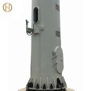 China Customizable Galvanized Steel Telecommunication Poles In different height on sale