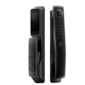 China Biometric Fingerprint Face Wide Angle High-Definition Visual Smart Lock factory