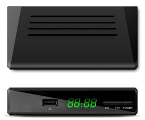 China MPEG4 DVB T2 HEVC H.265 Set Top Box Full Hd 1080p GX6702H5 CPU factory