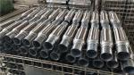 Car / Truck Component Id 57mm Braided Exhaust Flex Pipe With Nipple