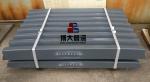 High Manganese Steel CJ615 Jaw Crusher Spare Parts Jaw Plate for Crushing Rock