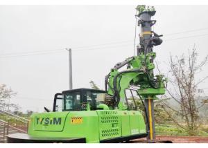 China 40kNm 28m Rotary Pile Machine Hydraulic Drilling Rig Machine 30m/Min factory