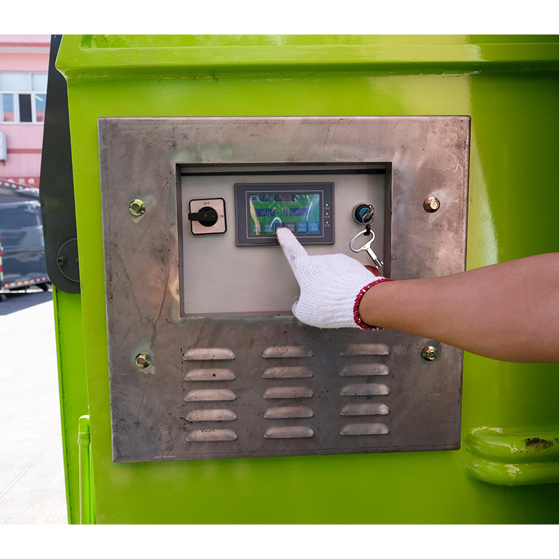Intelligent Mobile Garbage Compactor Combined Compressors Self Contained Mobile Trash Compactor