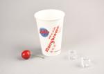 4- Color Printing Takeaway Coffee Cups With Lids Heat Insulation