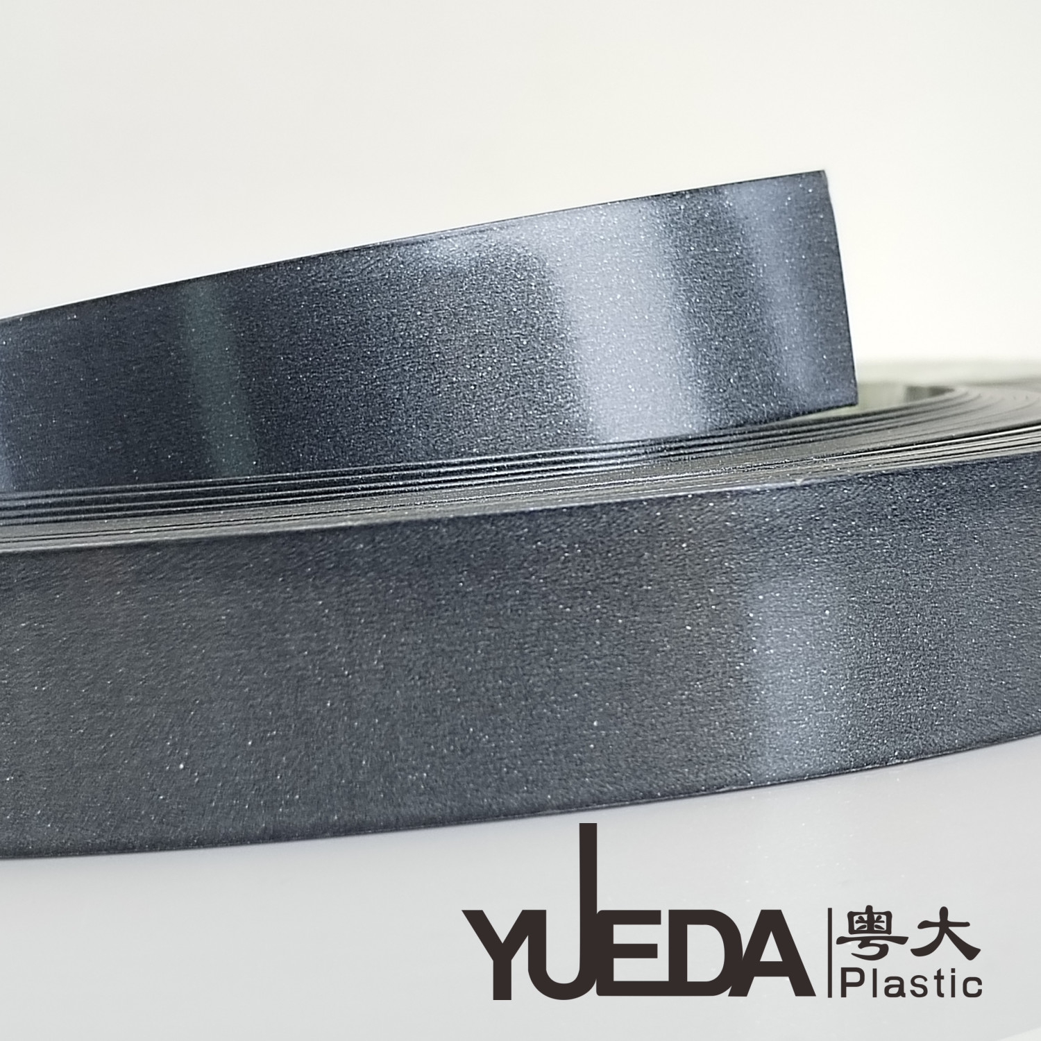 M9134 High Glossy Edge Banding Strip With Sparkling Silver Powder Scratch Resistant